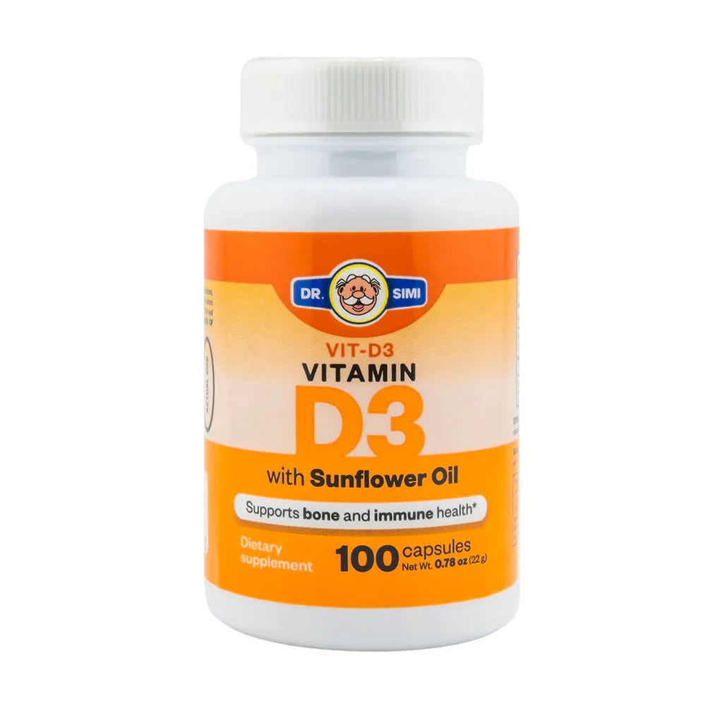 Dr. Simi Vitamin D3 with Sunflower Oil 0.78 oz