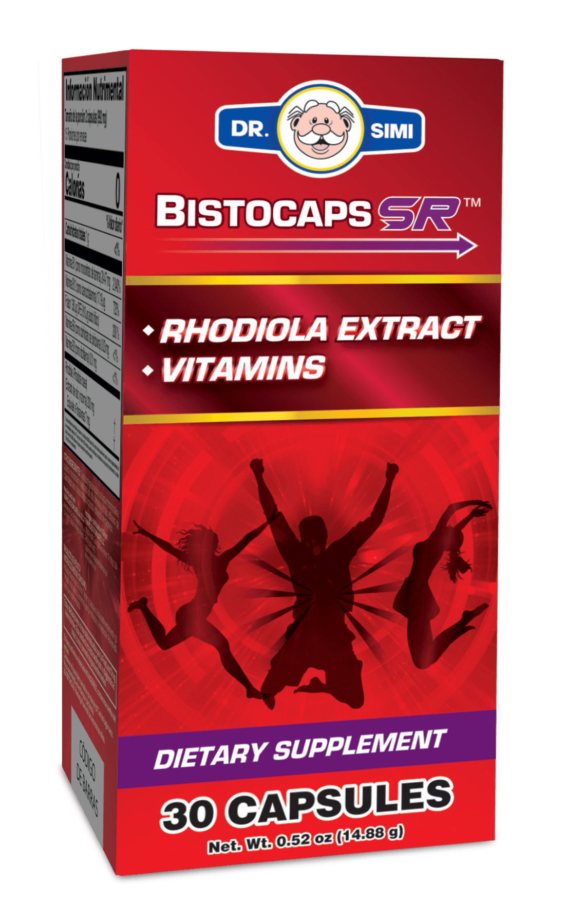 Rhodiola Rosea / Vitaminas 30 cápsulas