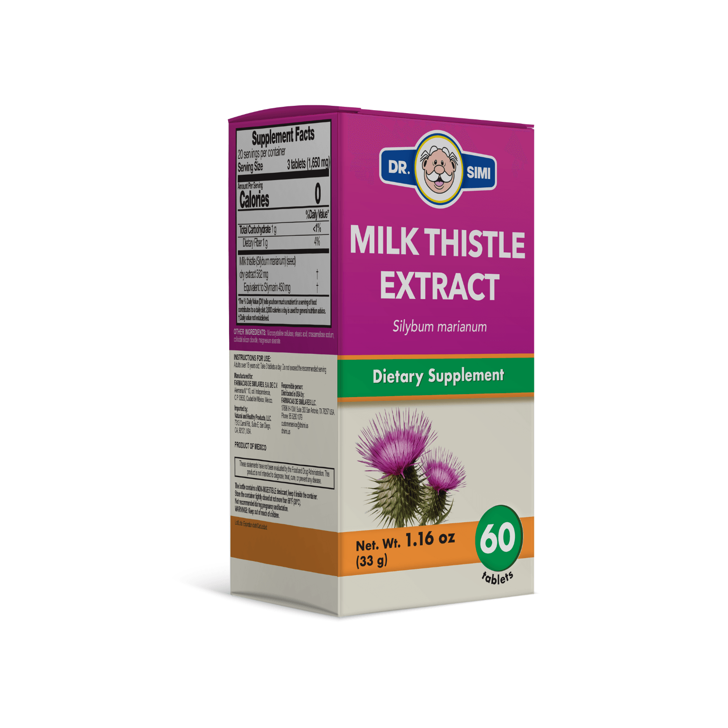 Dr. Simi Milk Thistle Extract 1.16 oz