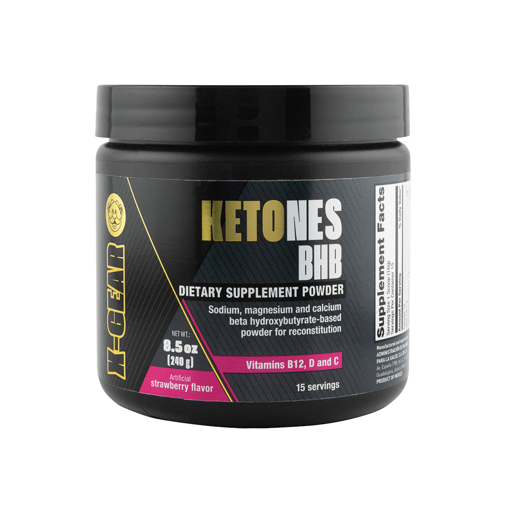 X-Gear Exogenous Ketones Bhb Strawberry Flavor 8.46 oz