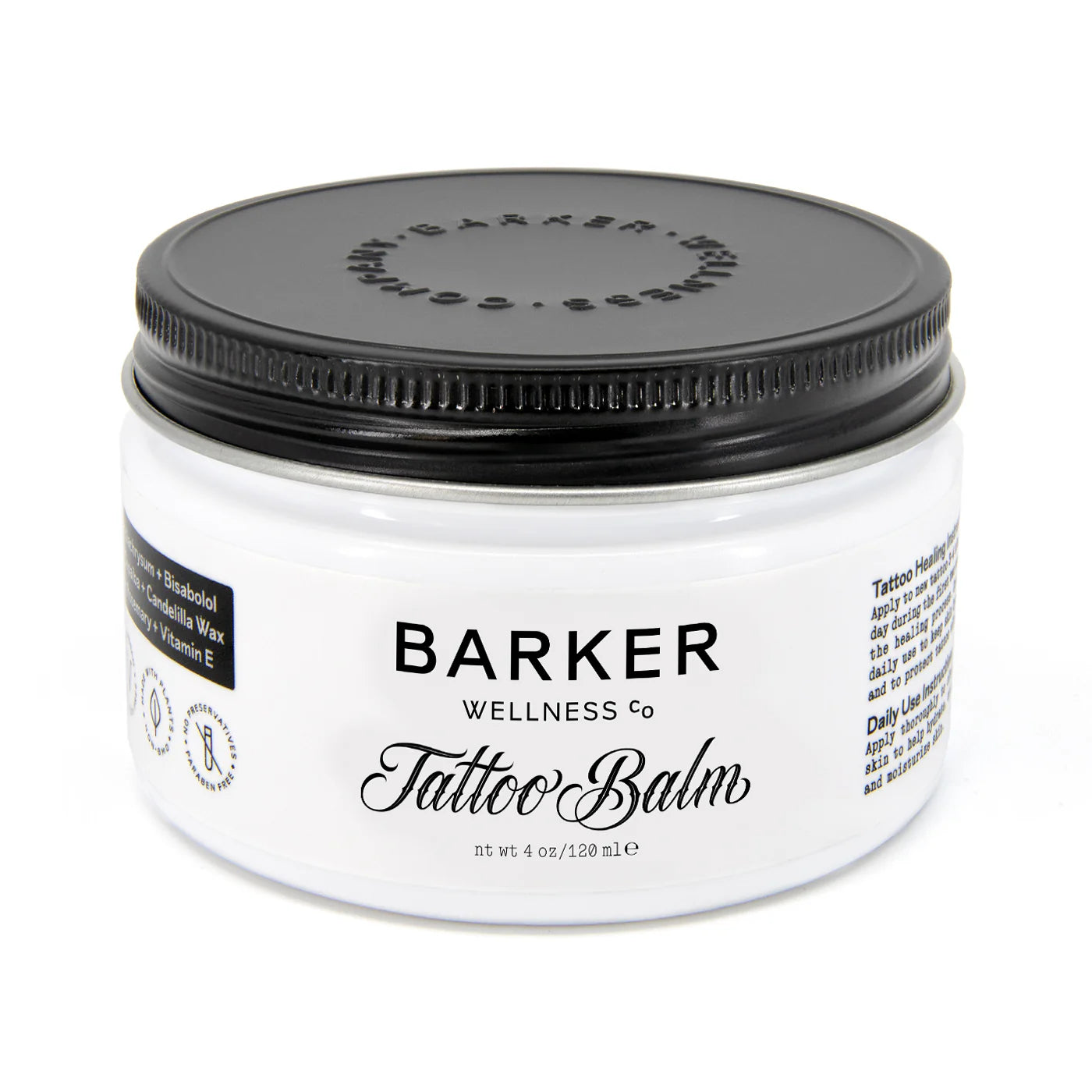 Barker Wellness Co Tattoo Balm 4 oz