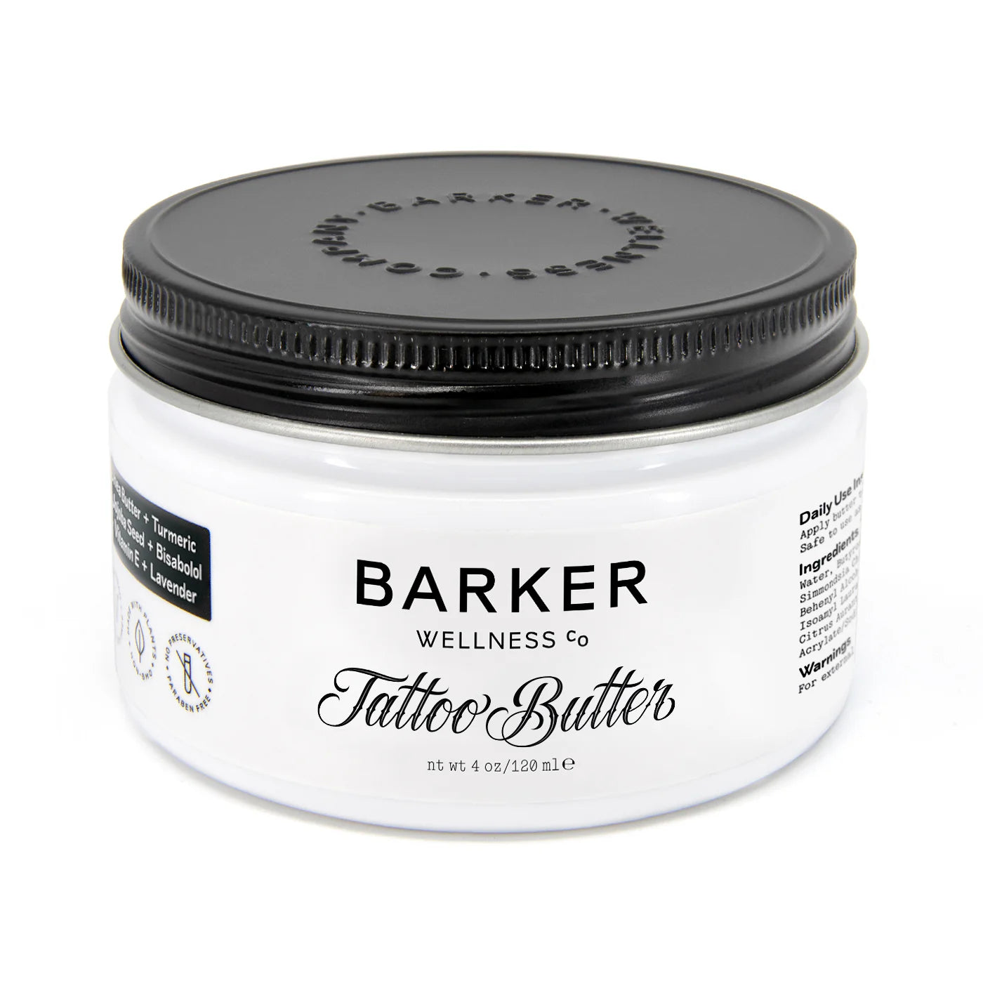 Barker Wellness Co Tattoo Butter 4 oz