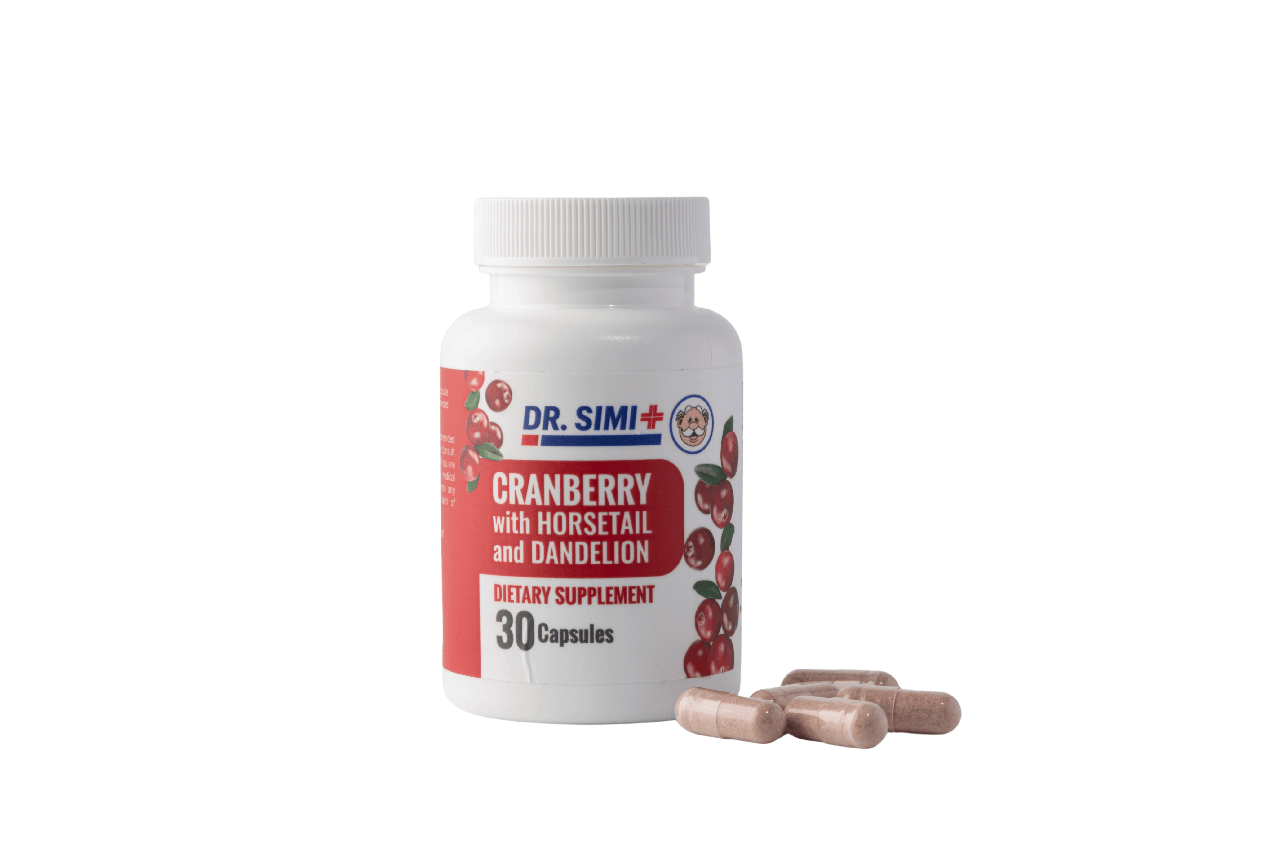Dr. Simi Cranberry with horsetail and dandelion 30 Cap
