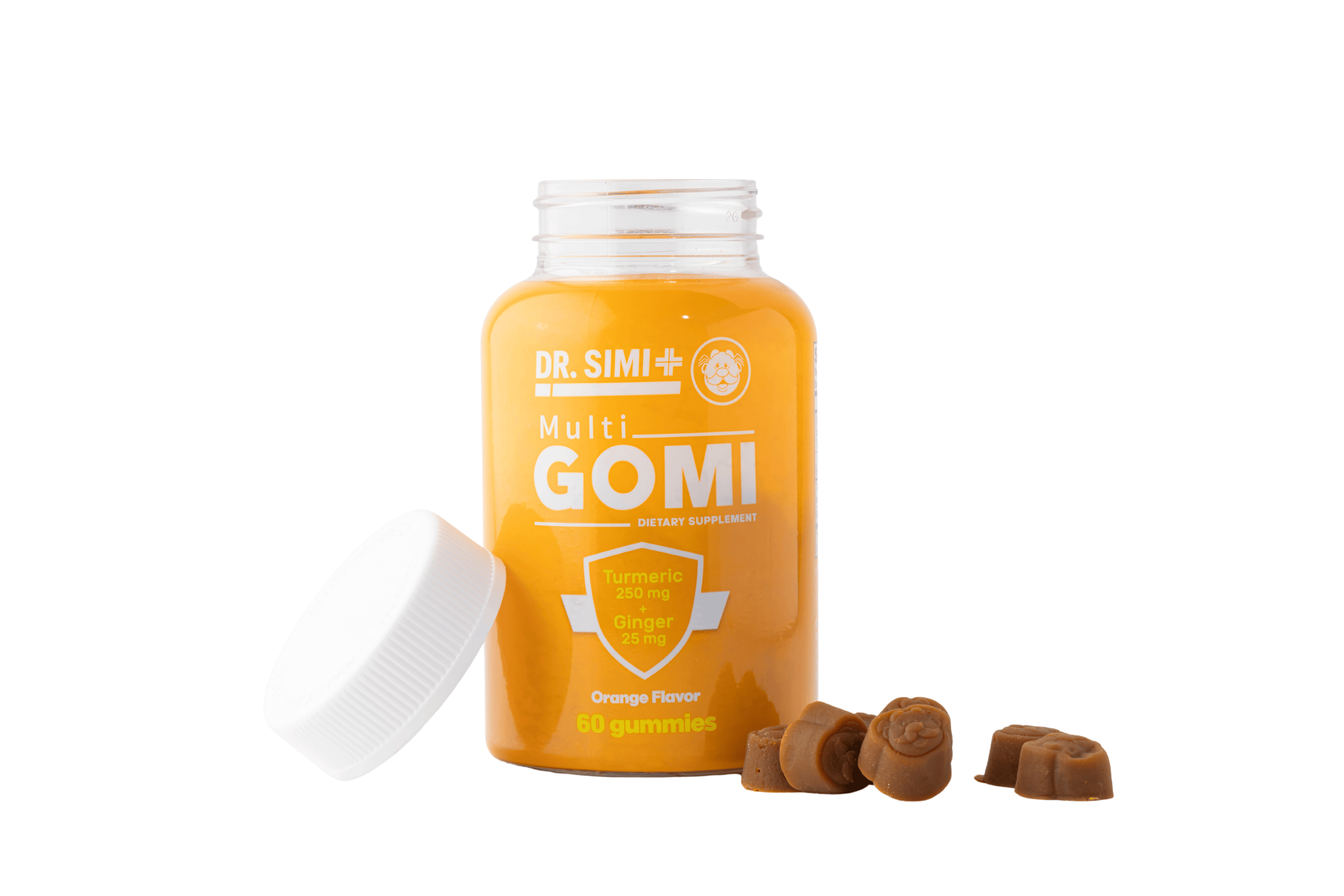 Multigomi Turmeric + Ginger Gummies  60 Gummies