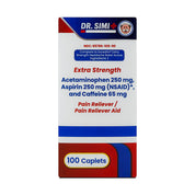 Dr. Simi Acetamino/Aspir250Mg/Caffein65Mg 100 Cap