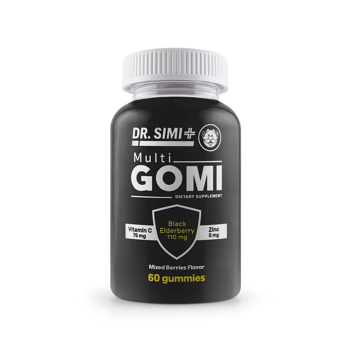 Multigomi Vit C Black Elderberry 110 mg Flavored 60 Gummies