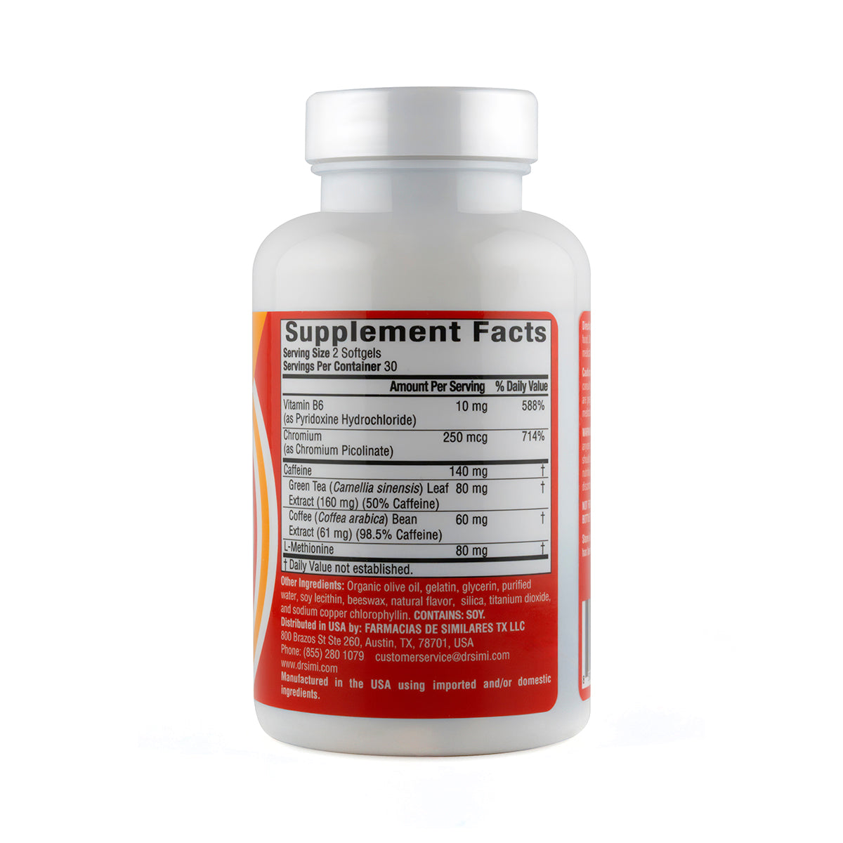 Dr. Simi Slim Support Dietary Supplement 60 Softgel Cap