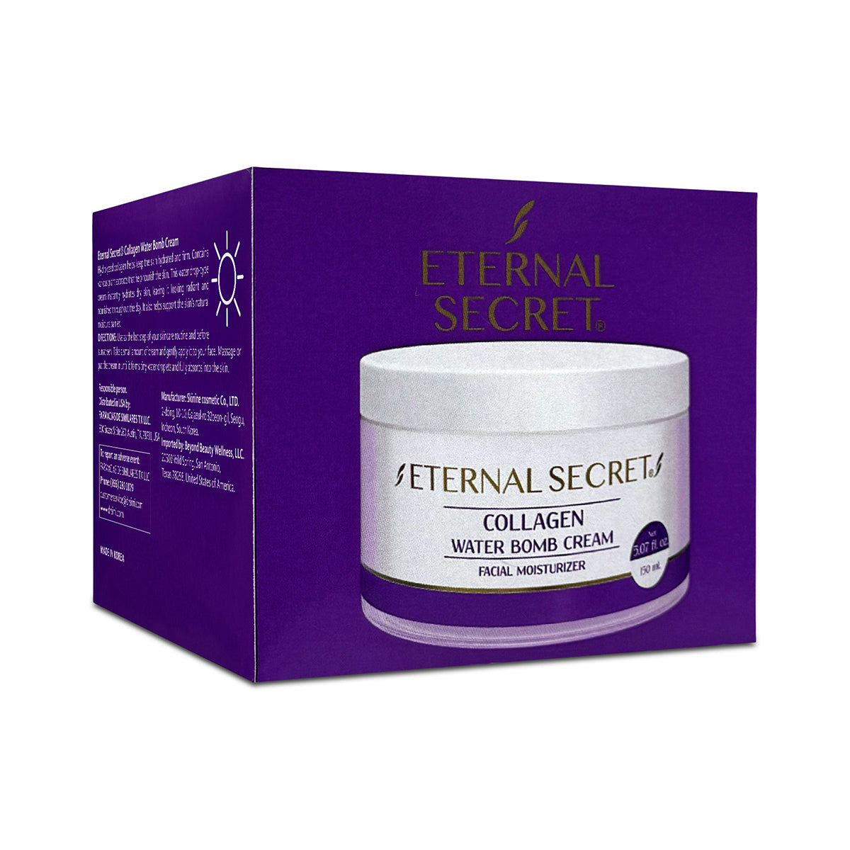 Eternal Secret Collagen Water Bomb Cream 5.07 Oz