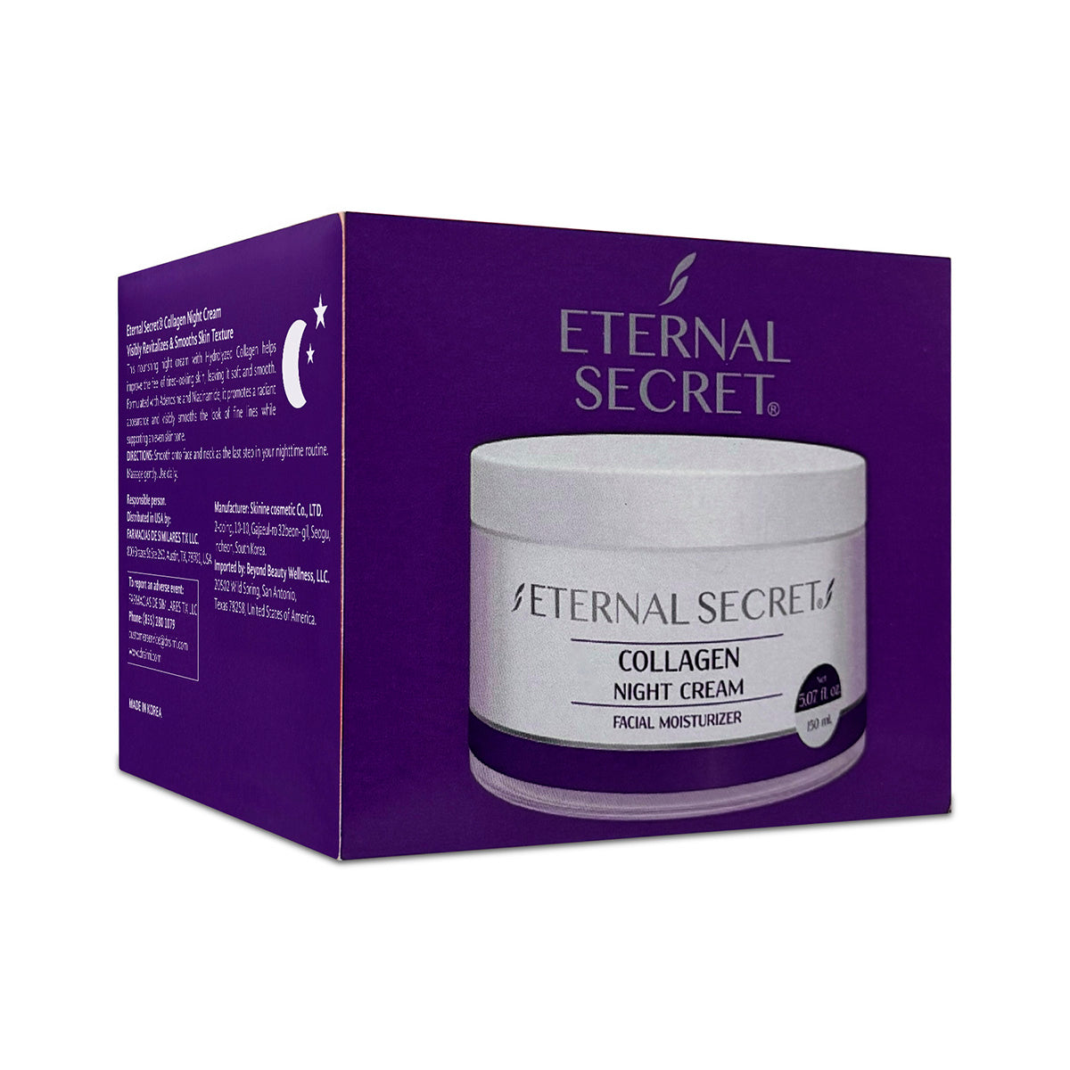 Eternal Secret Collagen Night Cream 5.07 Oz