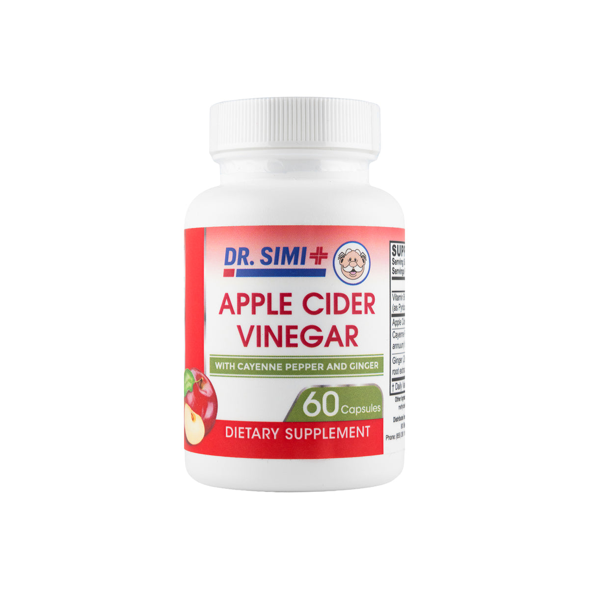 Dr. Simi Apple Cider Vinegar Capsules 60 Count