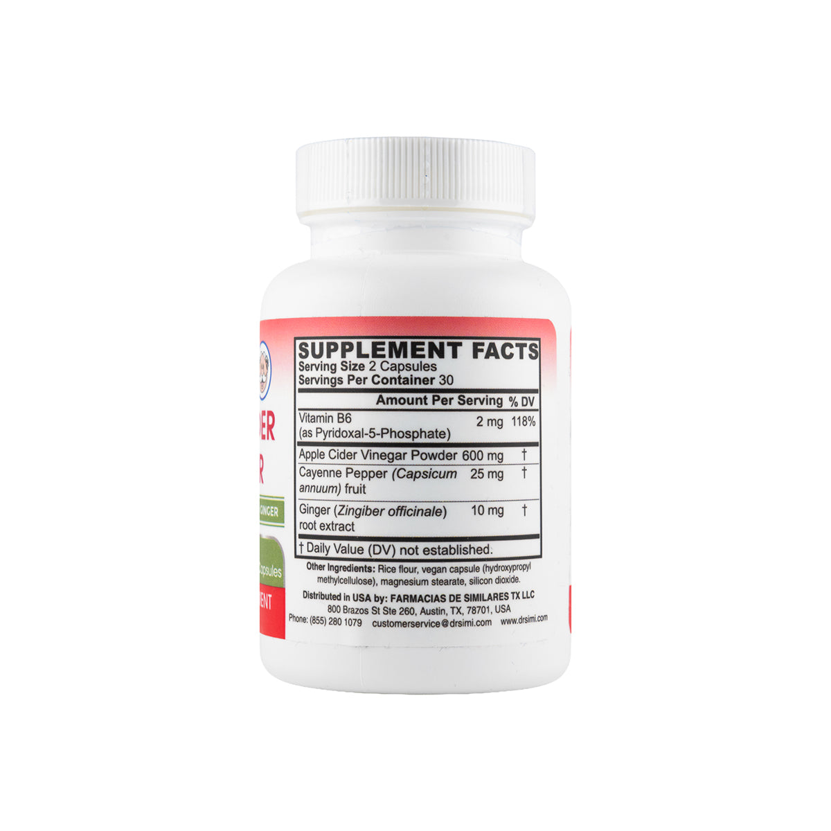 Dr. Simi Apple Cider Vinegar Capsules 60 Count