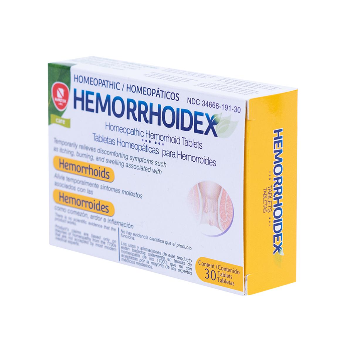 Nartex Hemorrhoidex 30 Tablets
