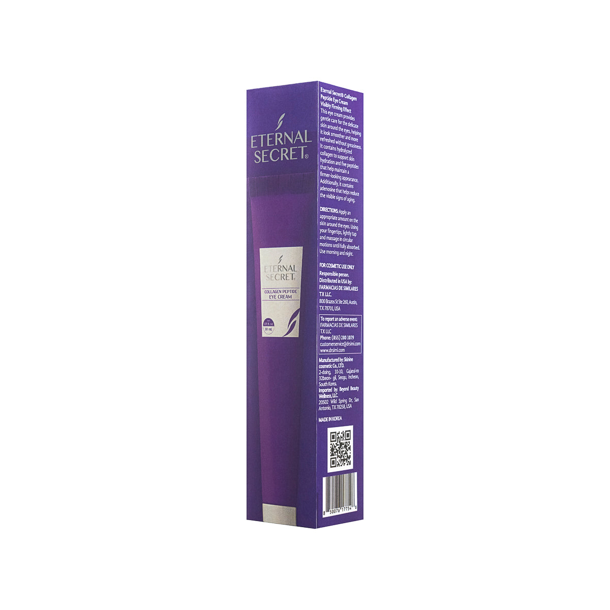 Eternal Secret Collagen + Peptide Eye Cream 50 Ml