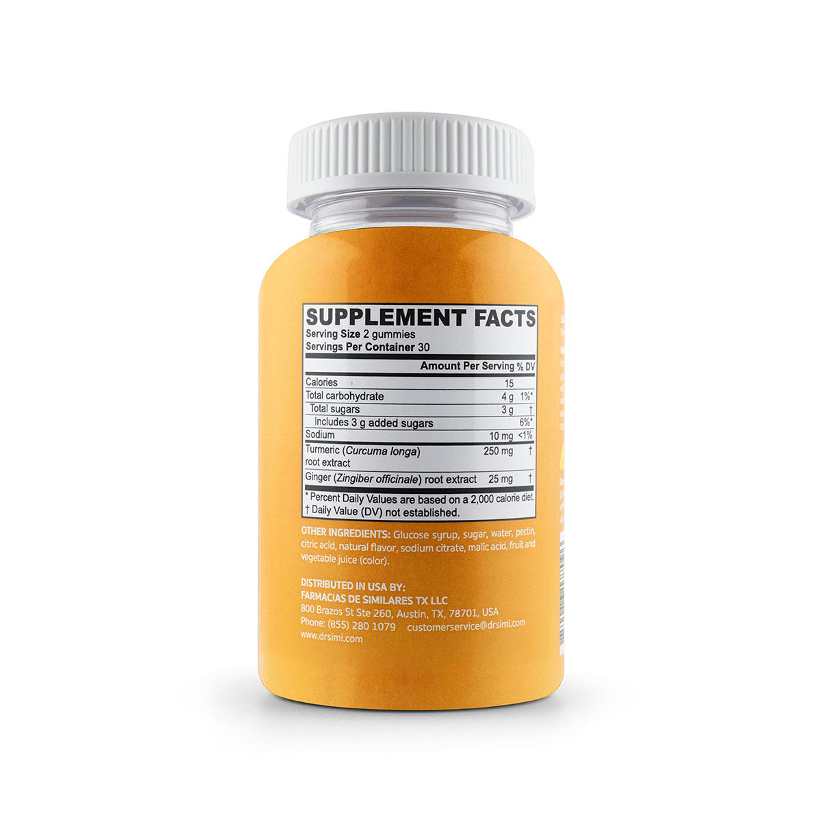 Multigomi Turmeric + Ginger Gummies  60 Gummies