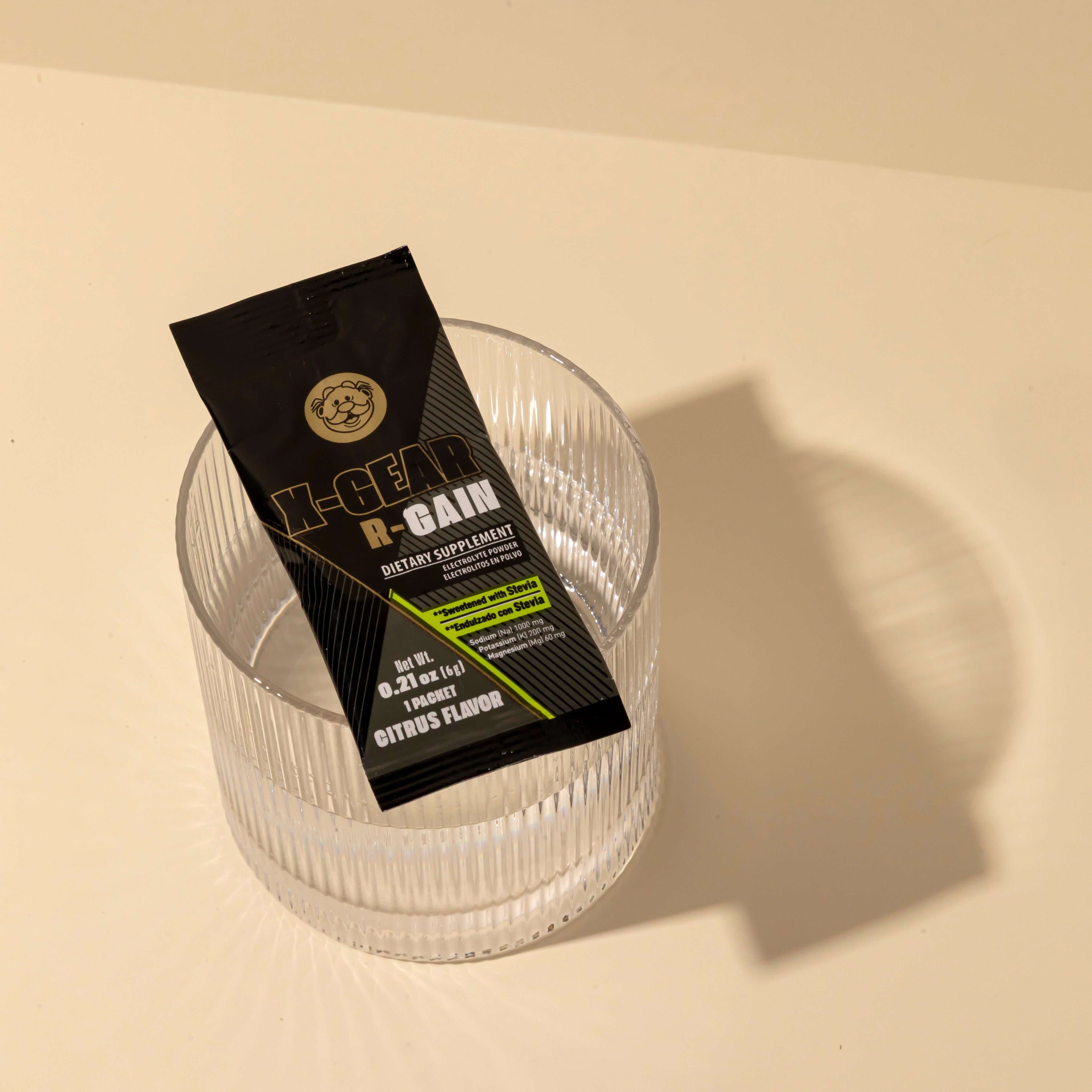 X-Gear R-Gain Electrolyte Powder Citrus 10 Pack/0.21 oz