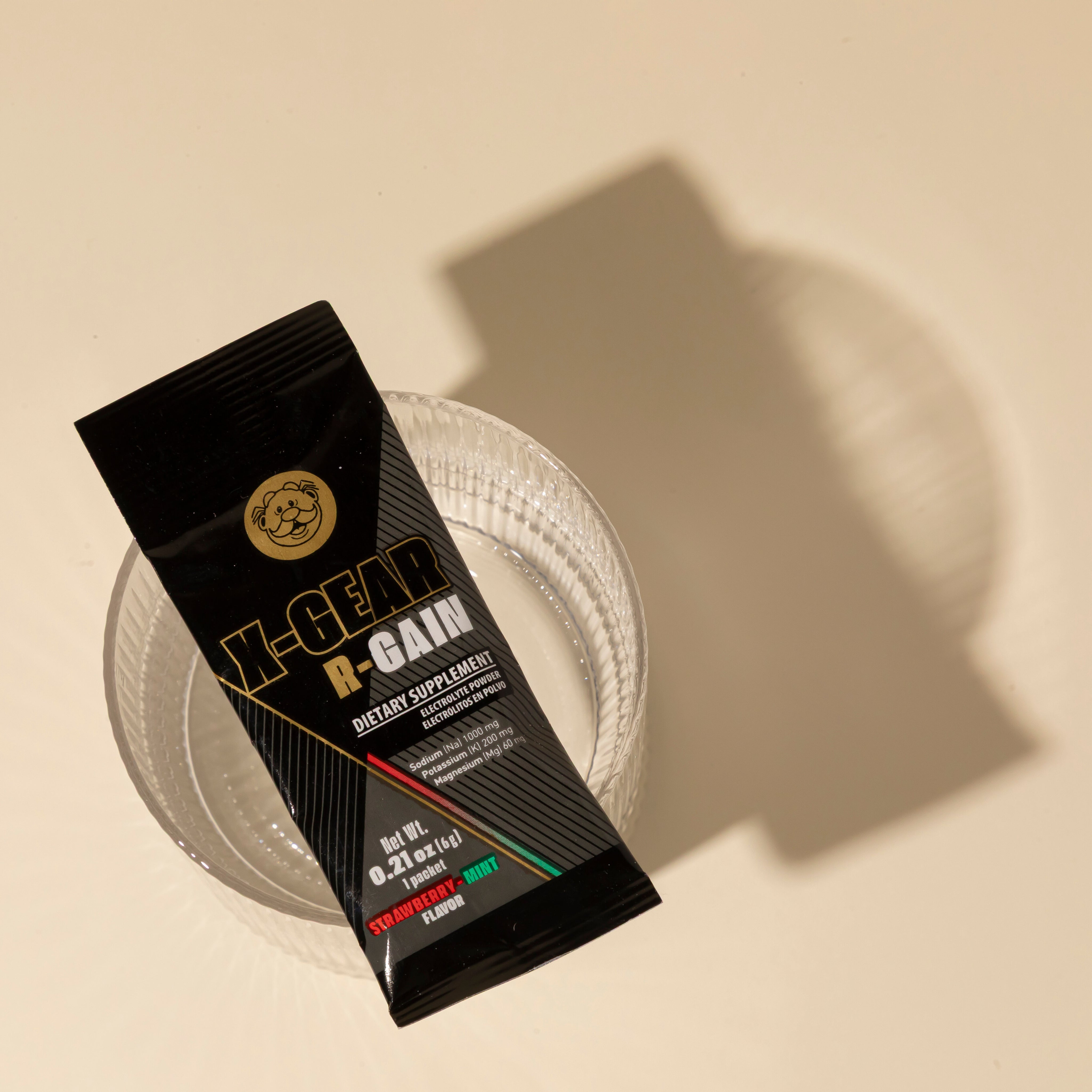 X-Gear R-Gain Electrolyte Powder Strawberry Mint 10 Pack