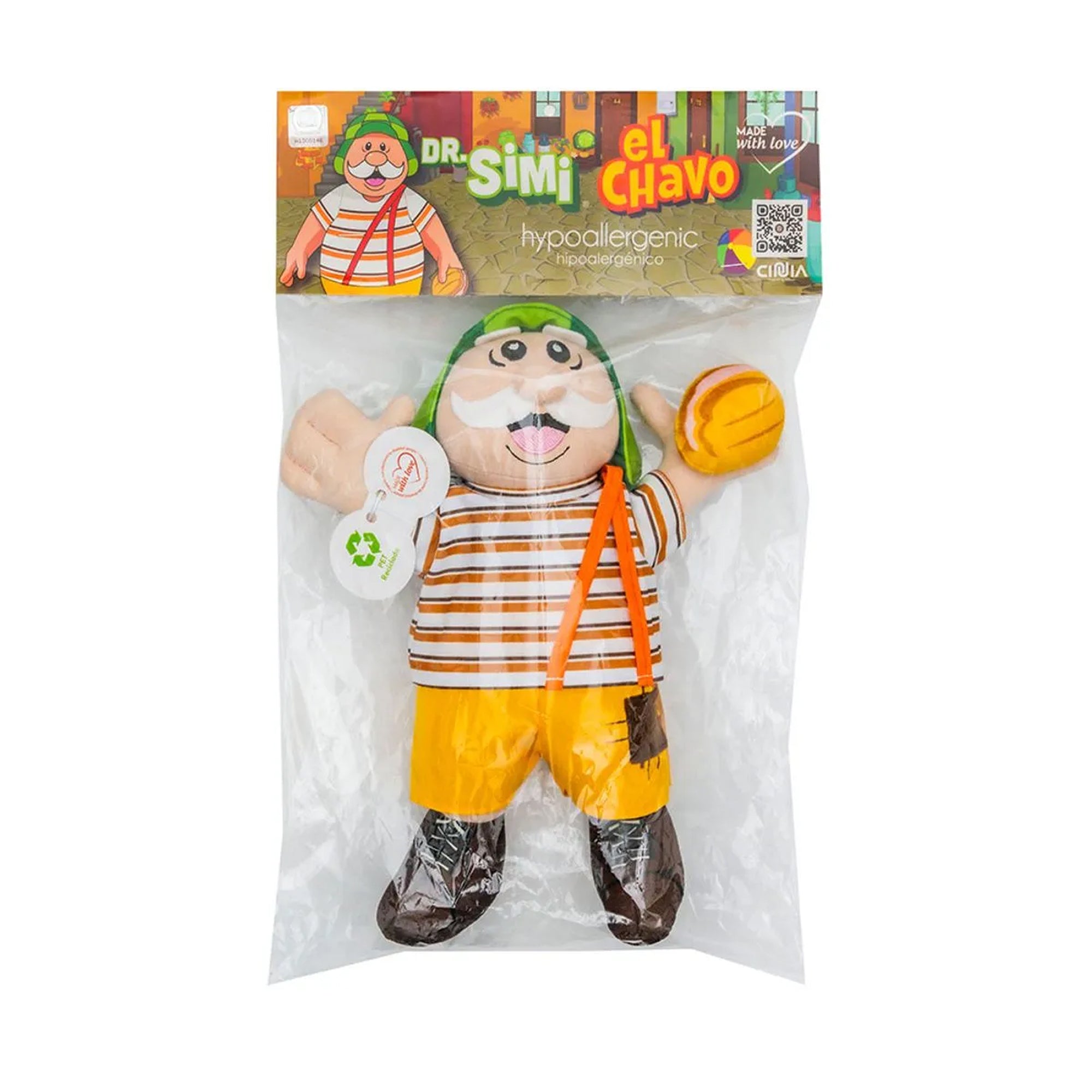 Dr. Simi Chavo Del Ocho Plush Toy 1 Pc
