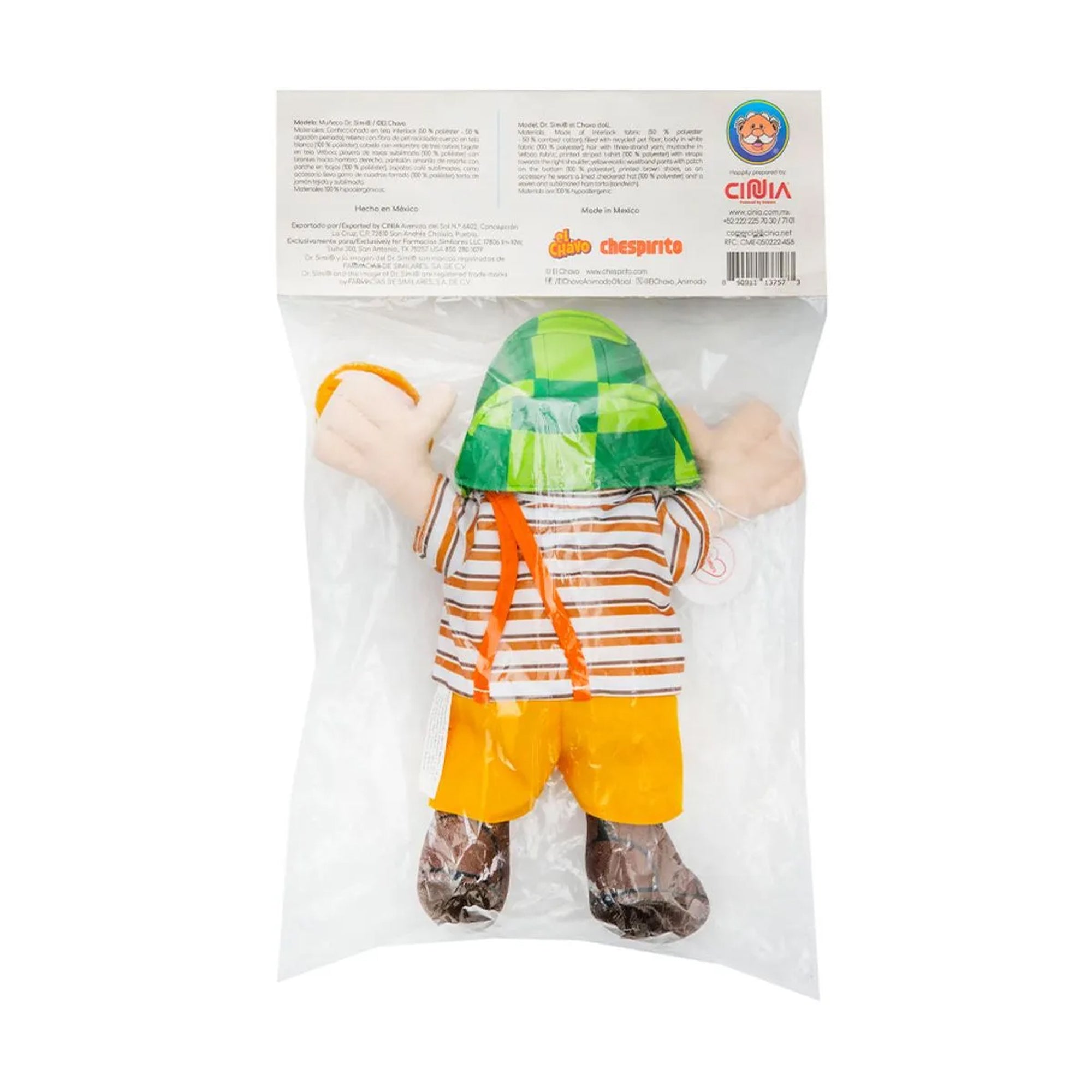 Dr. Simi Chavo Del Ocho Plush Toy 1 Pc